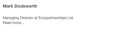 Mark Dodsworth 

Managing Director at Europartnerships Ltd
Read more...